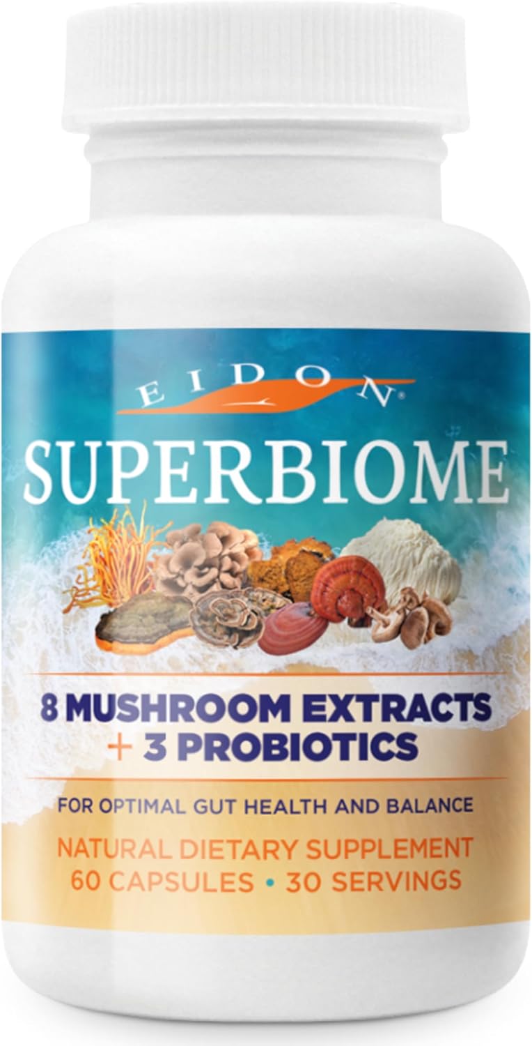 Superbiome Mushroom Probiotic Capsules